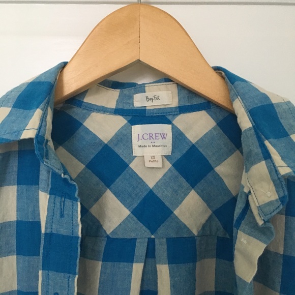 J. Crew Factory Petite Lightweight Homespun Shirt - Picture 4 of 4